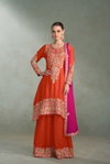 Lavya By Gulkayra Real Chinon Embroidery Readymade Suits Wholesalers In India
